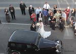 Wedding Car from window