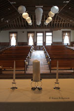 Harrington Opera House auditorium for wedding