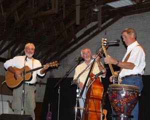 Soda Creek 3 Folk Trio in Harrington Opera House